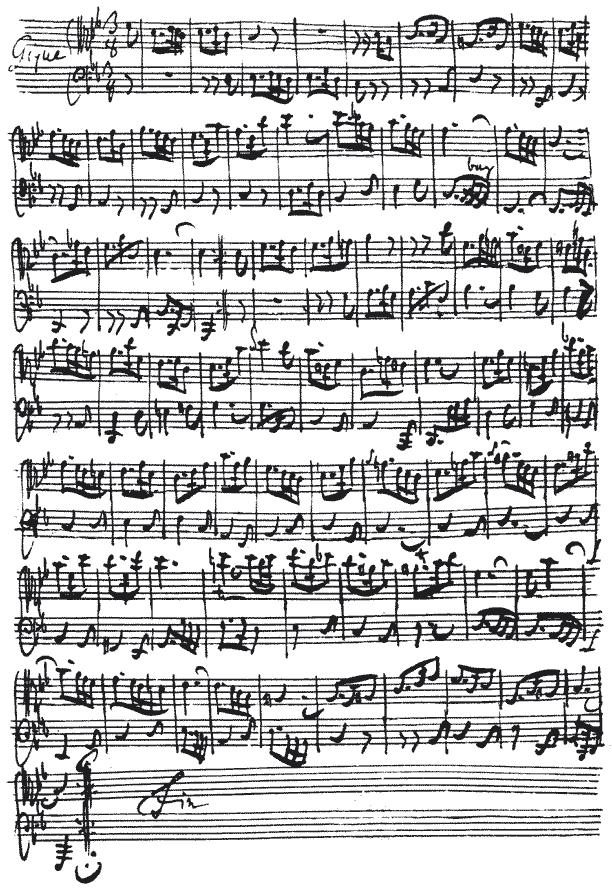 Lute Suite in G minor - J.S. Bach: Gigue